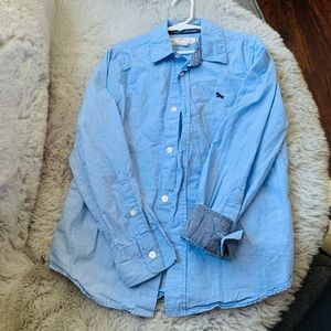 Boys size 8-9 button down shirt